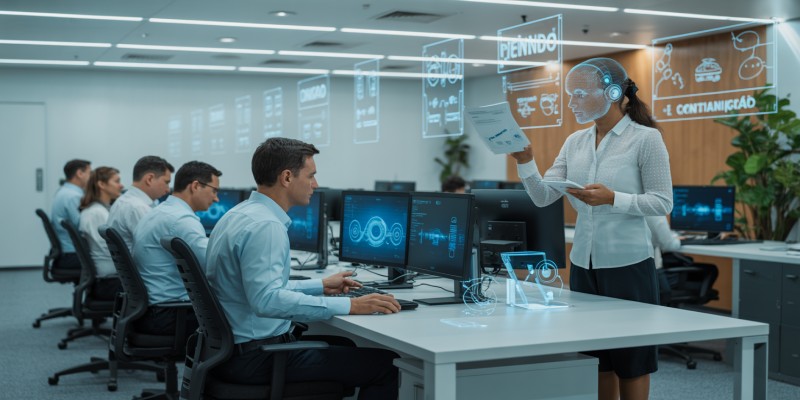 Como Ligações com IA Transformam o Atendimento Empresarial